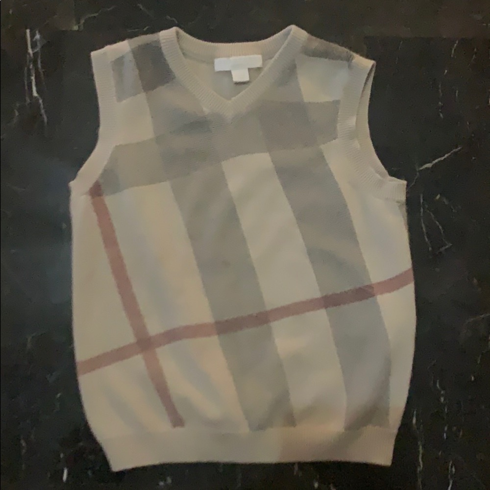 Burberry sweater vest